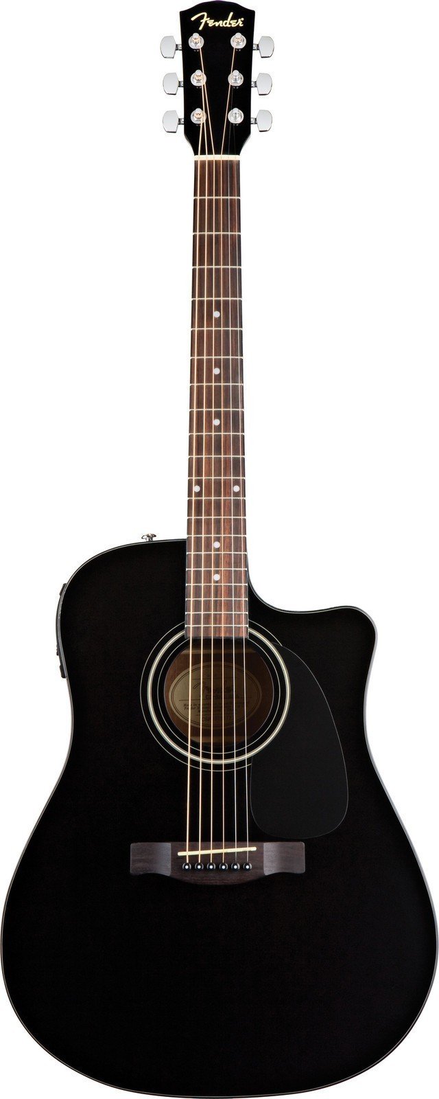 Акустическая гитара Fender CD-60SCE Black