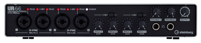 Аудиоинтерфейс Steinberg UR44 фото-3 Аудиоинтерфейс Steinberg UR44 фото-3