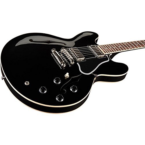 Полуакустическая электрогитара Gibson Memphis ES335 PlainTop - Ebony