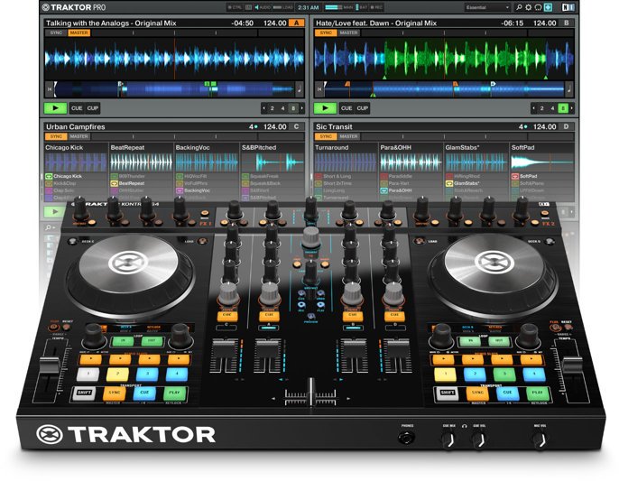 DJ  NATIVE INSTRUMENTS TRAKTOR KONTROL S4 MK2