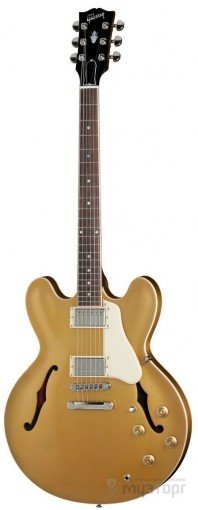 Полуакустическая электрогитара Gibson Memphis ES335 PLAIN GOLD
