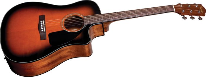 Акустическая гитара Fender CD-60CE Sunburst