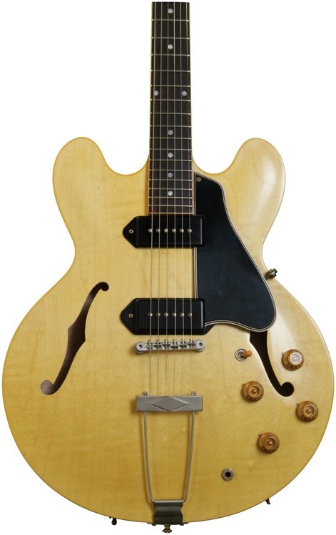 Полуакустическая электрогитара Gibson Memphis ES330 1959 VINTAGE NATURAL