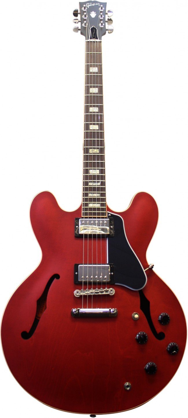 Полуакустическая электрогитара Gibson Memphis ES-335 Satin Faded Cherry 2015