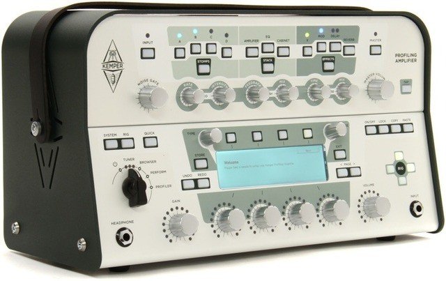 Моделирующий цифровой гитарный процессор Kemper Profiling Amplifier head (White)