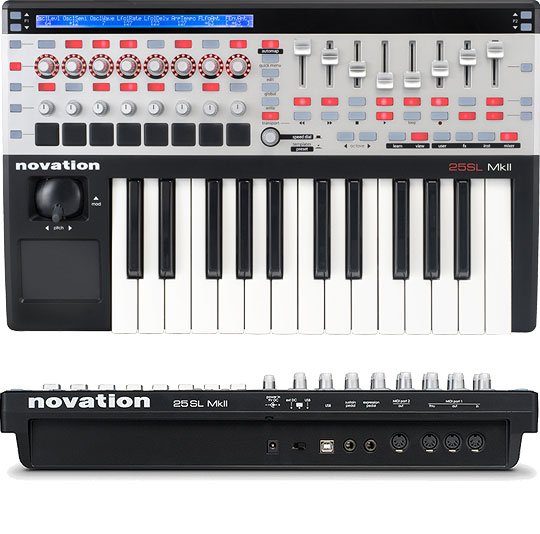 MIDI-контроллер Novation 25 SL mk II