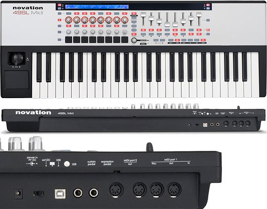 MIDI-контроллер Novation 49 SL mk II 