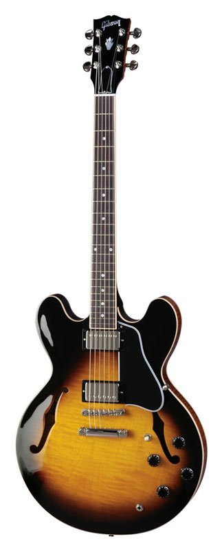 Полуакустическая электрогитара Gibson Memphis ES335 FiguredTop Vintage Sunburst
