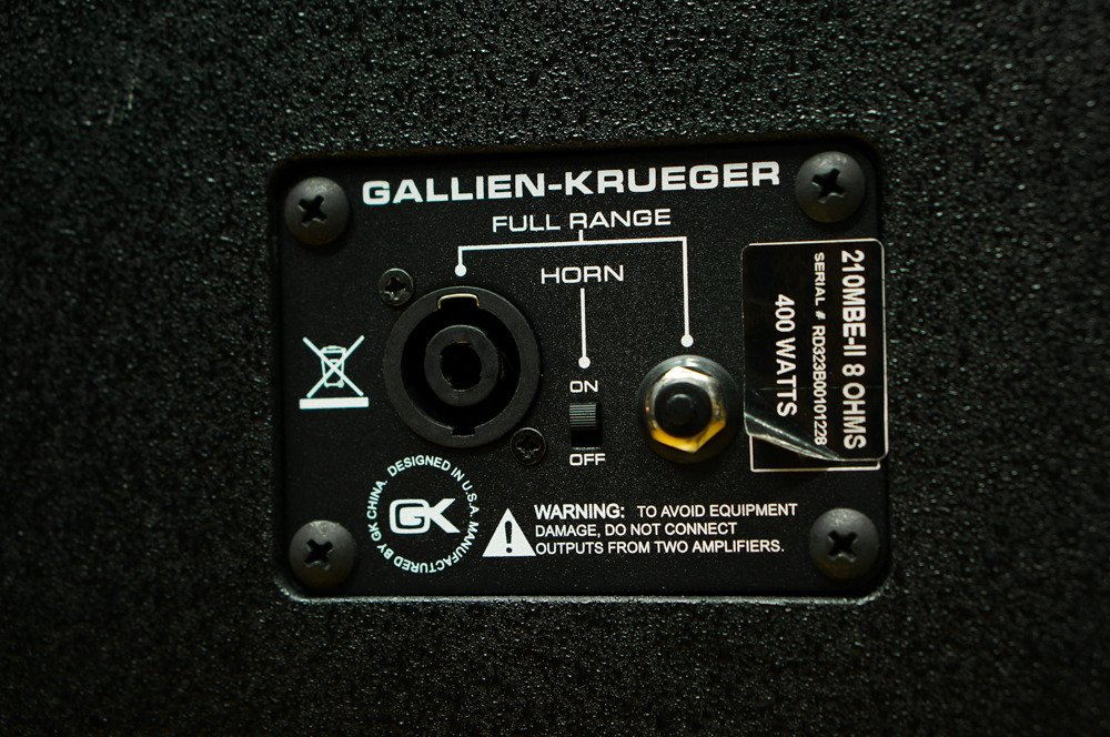 Кабинет басовый Gallien-Krueger 210MBE-II