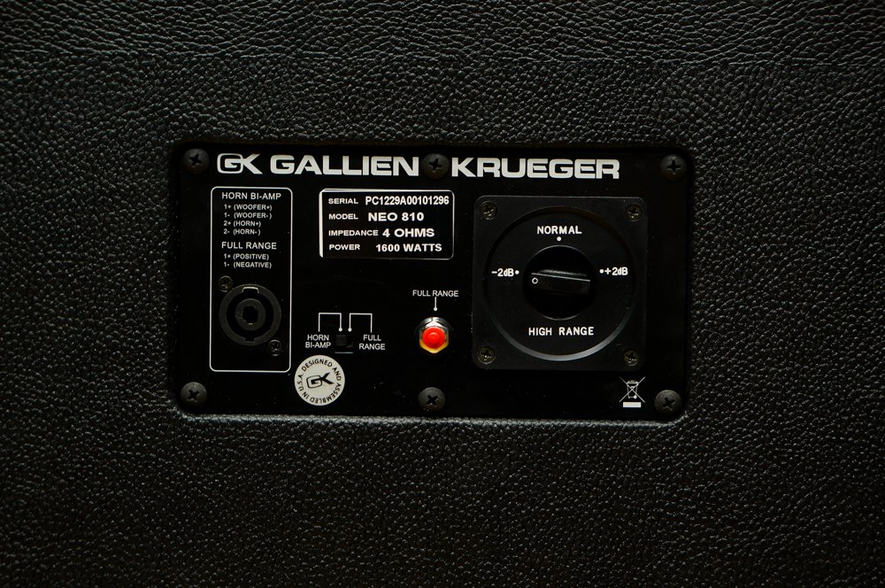 Кабинет басовый Gallien-Krueger Neo810