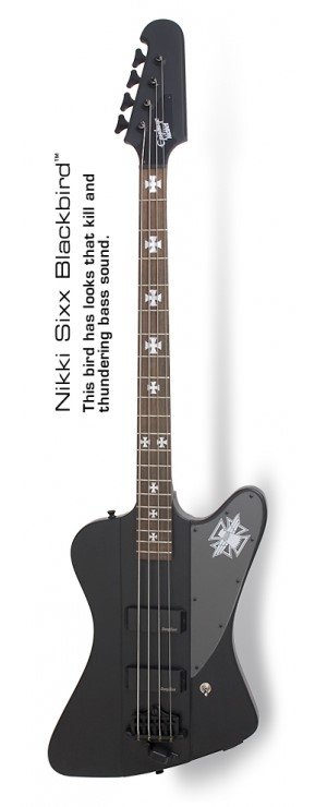  Бас гитара Epiphone Nikki Sixx Blackbird
