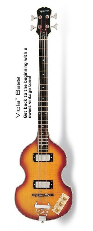  Бас гитара Epiphone Viola Bass