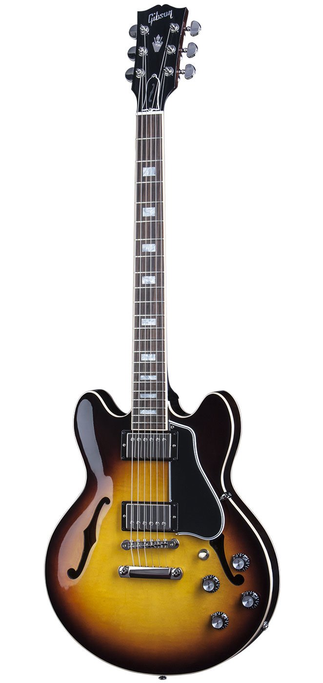 Полуакустическая электрогитара Gibson Memphis ES339 TRAD PRO FIGURED TOP VINTAGE SUNBURST CHROME HDWE