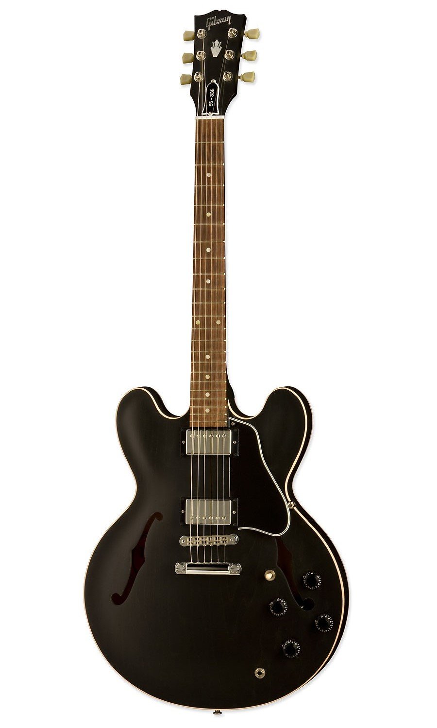 Полуакустическая электрогитара Gibson Memphis ES335 PlainTop - Ebony