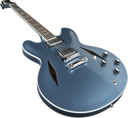 Полуакустическая электрогитара Gibson Memphis Dave Grohl - ES-335 Pelham Blue
