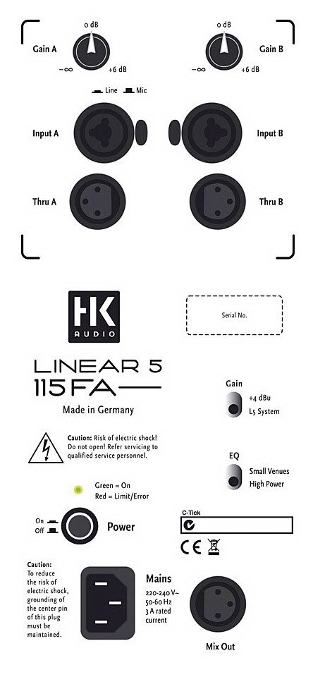 Акустическая система HK Audio Linear 5 115 FA фото-3