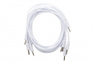 Erica Synths Eurorack patch cables 90cm, 5 pcs white