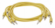 Erica Synths Eurorack patch cables 60cm, 5 pcs yellow