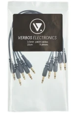 Verbos Electronics Cable 22 cm (5-Pack) grey