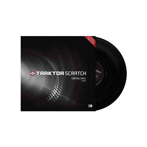 DJ  Native Instruments Traktor Scratch Pro Control Vinyl Black Mk2