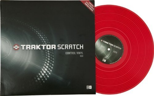 DJ  Native Instruments Traktor Scratch Pro Control Vinyl Red Mk2