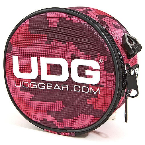 , ,  UDG Headphone Bag Digital Camo Pink