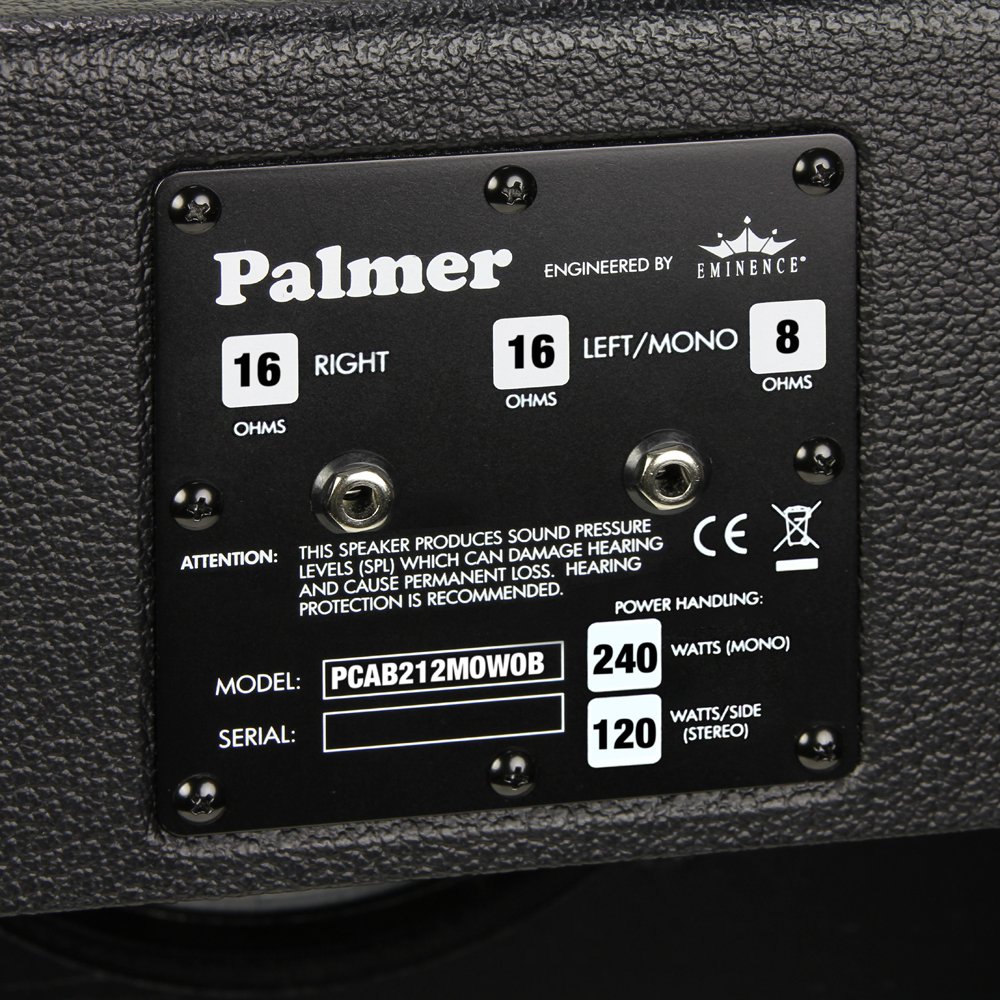 Гитарный кабинет Palmer PCAB212MOWOB