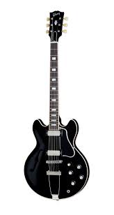 Полуакустическая электрогитара Gibson Memphis ES390 PLAIN EBONY