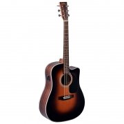 Электроакустическая гитара Sigma Guitars DRC-1STE-SB